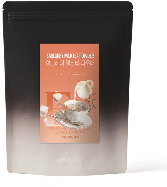 네이쳐티 얼그레이 밀크티 파우더, 1kg, 1개, 1개입
