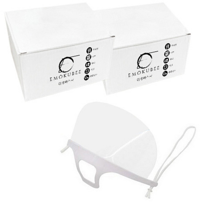 이모쿠비 김서림방지 위생마스크, 혼합 색상, 1개