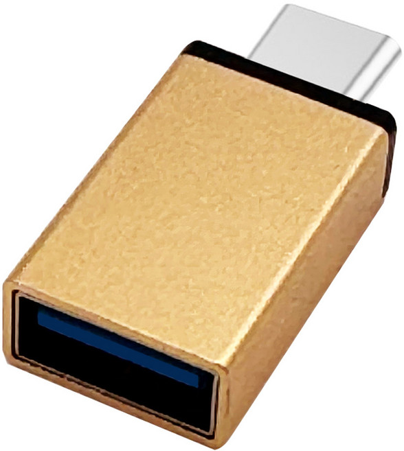 칼론 C타입 OTG젠더, KR-COTG(골드), 1개