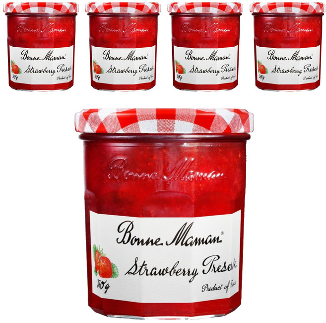 Bonne Maman 草莓果醬, 370g, 5罐