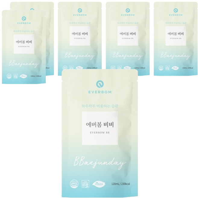 에버봄 비비 애프터, 120ml, 6개