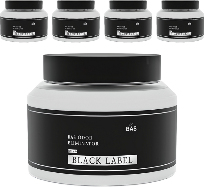 BAS 블랙라벨 베이직플러스 생활 탈취제 본품, 350g, 5개