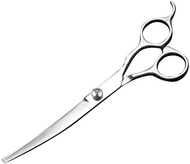세이코코아 고급 커브 애견가위 상 15.24cm, 1개