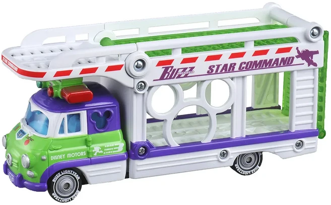 TAKARA TOMY 迪士尼小汽車運輸車, 1個, 巴斯光年