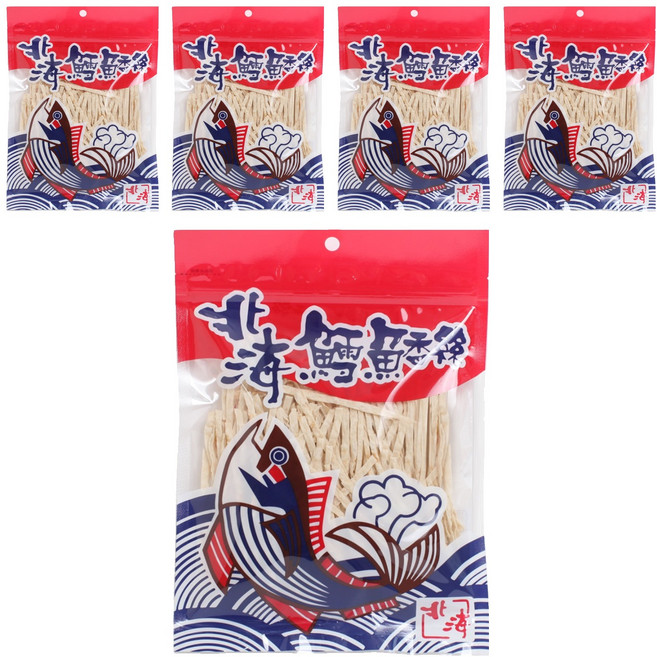 북해대구포 건어포 피쉬스낵 오리지널, 103g, 5개