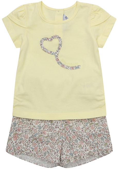 Tartine et Chocolat 兒童透氣 GP Ella 花朵上下套裝