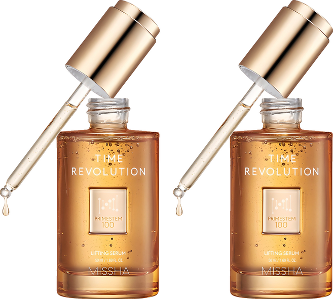 미샤 타임 레볼루션 프라임스템 100 리프팅 세럼, 50ml, 2개