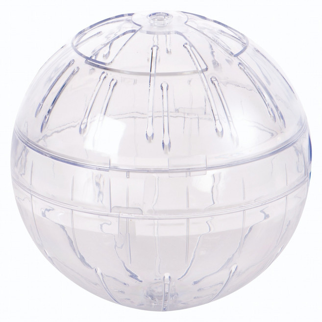 跑跑跑高透明運動滾球 中, 透明色, 1個