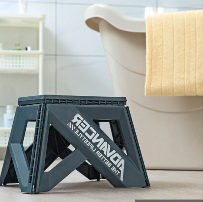 KEYWAY 聯府 鐵馬摺合椅 23cm, 藍色, 1個