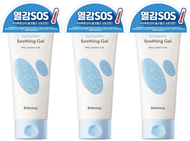 베베숲 유아용 수딩앤에스오에스 수딩젤, 3개, 200ml - 쿠팡