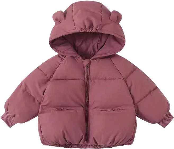 羽絨棉小熊外套