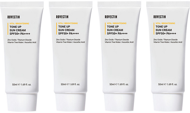 로벡틴 비타 톤업 선크림 SPF50+ PA++++, 50ml, 4개