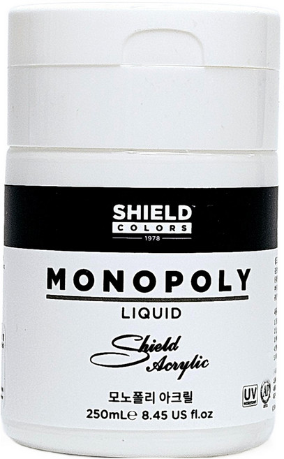 쉴드 모노폴리 아크릴물감 601 Mixing White, 250ml, 1색