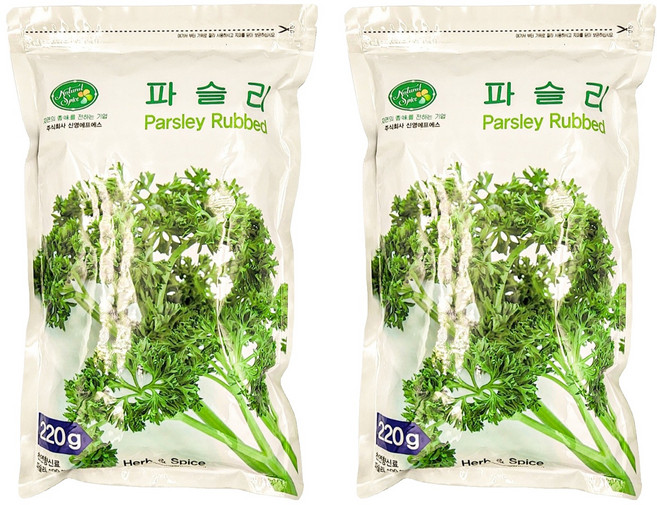 내츄럴스파이스 파슬리 후레이크, 220g, 2개