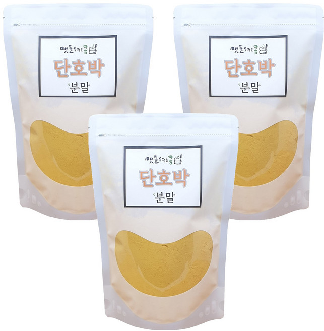 단호박 분말, 200g, 3개