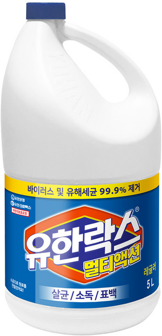 유한락스 멀티액션 레귤러, 5L, 1개