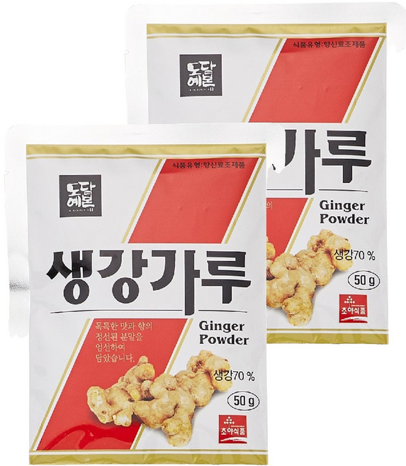 초야식품 생강가루, 50g, 20개