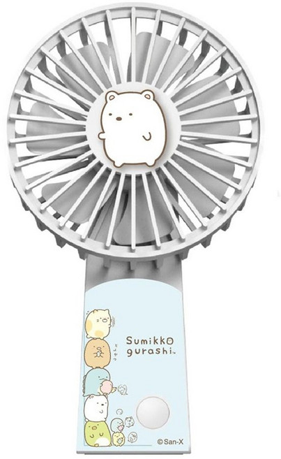 AIRMATE 艾美特 USB垂直翻轉充電手持風扇 角落小夥伴款 原廠保固, S-TF-U901, 灰色