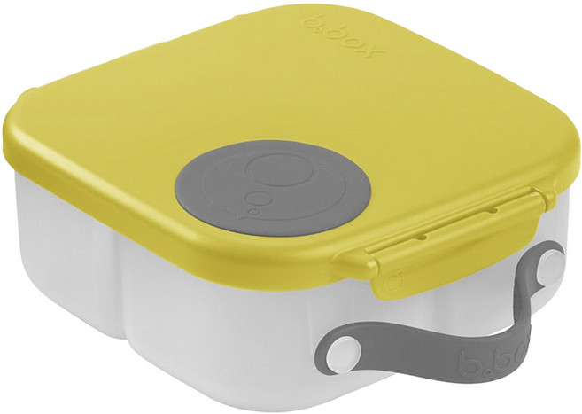 b.box 迷你野餐便當盒 1L 容量, 檸檬黃, 便當盒, 1個