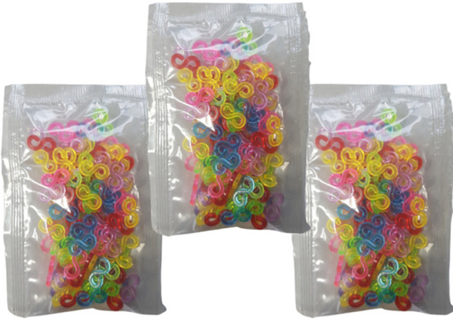 룸밴드 S 고리 300p, 컬러, 1세트