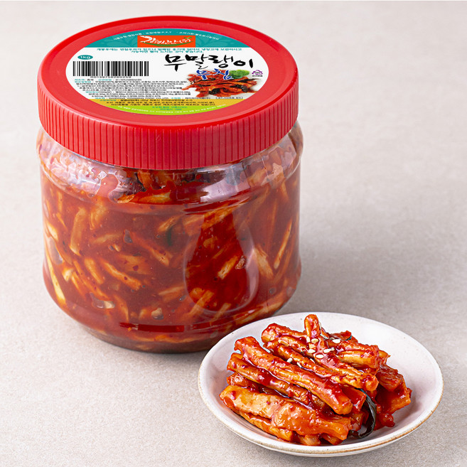 강경신안상회 무말랭이 무침, 1kg, 1개