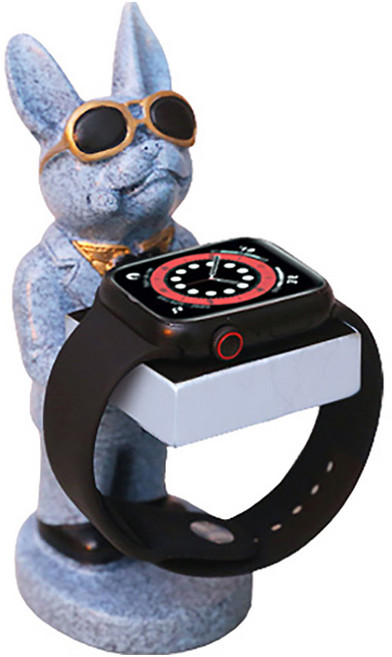 젊은이마켓 스마트워치 충전독 거치대, 불독, 1개