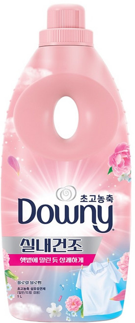 다우니 실내건조 섬유유연제 플로럴블로썸 본품, 1L, 1개입, 1개