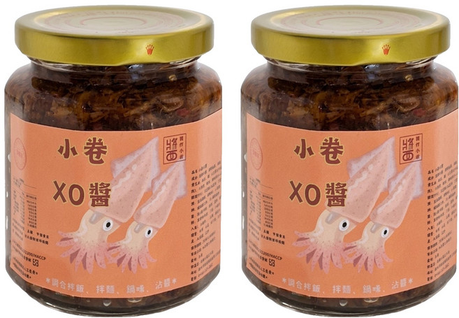左邊口袋 小卷XO醬, 240g, 2罐