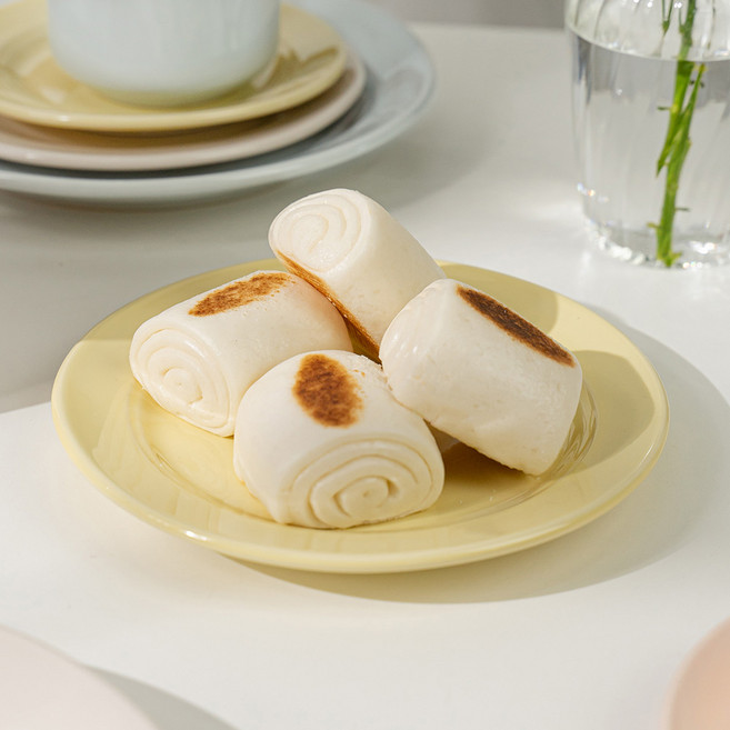 라세라미끄 르파레트 세라믹 원형접시, 시트론옐로우, 1개