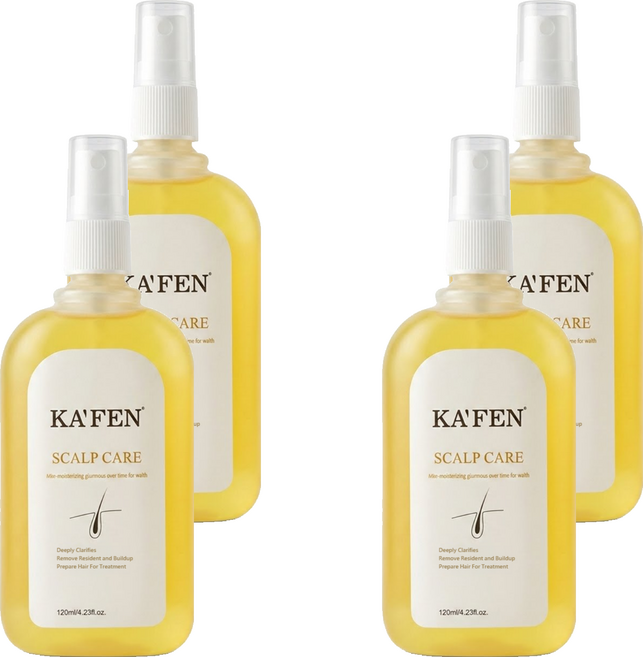 KA'FEN 卡氛 強健髮根滋養液, 120ml, 4組