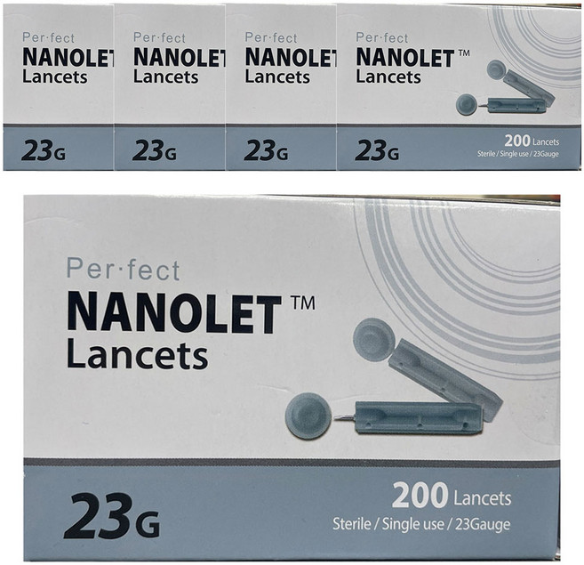 나노렛 란셋 페일블루 23g, 5개