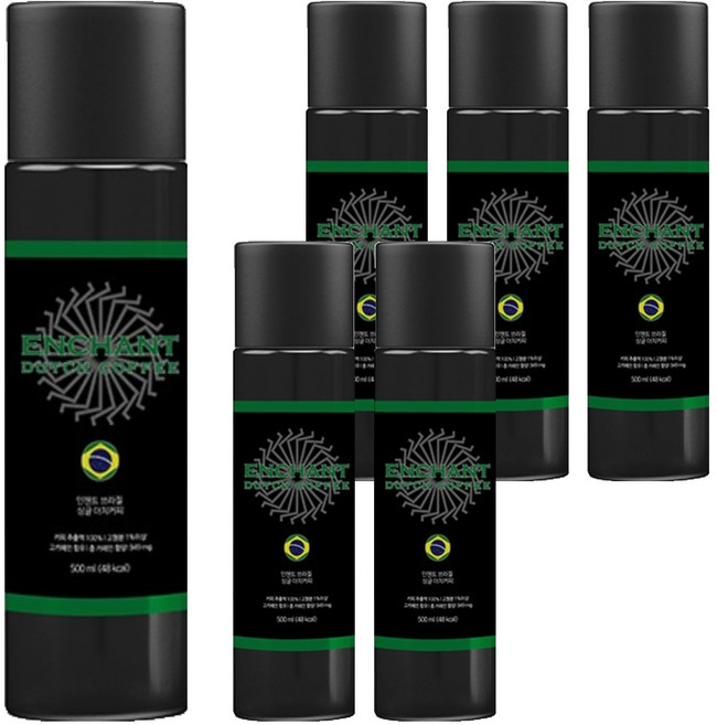 인챈트 브라질 싱글 더치커피, 500ml, 1개입, 6개