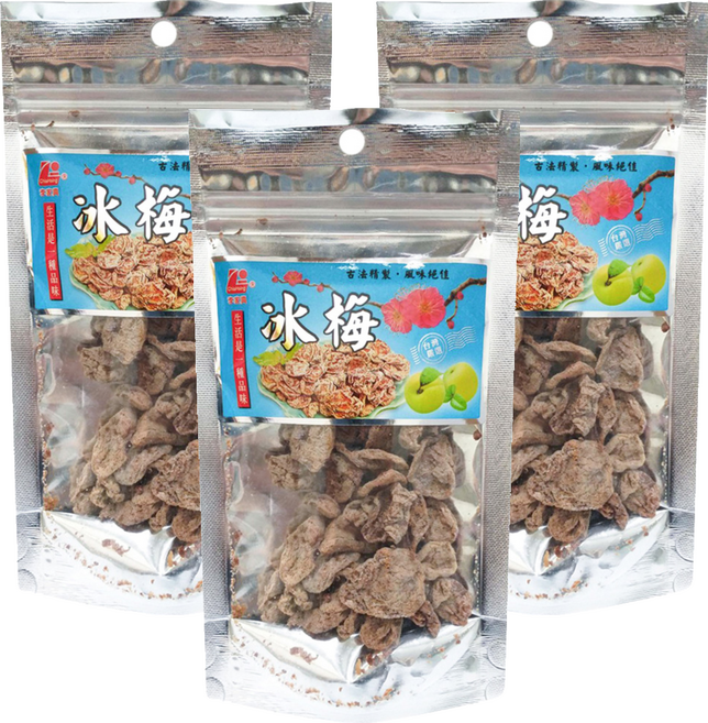 李家興 冰梅, 35g, 3包