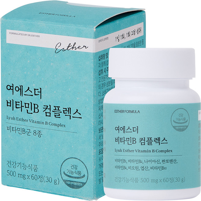 에스더포뮬러 여에스더 비타민B 컴플렉스 30g, 1개, 60정