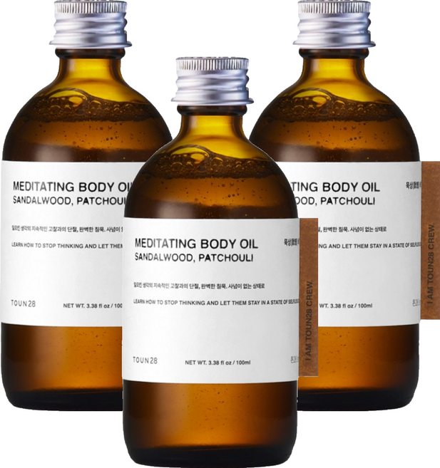 톤28 묵상 바디 오일, 100ml, 3개