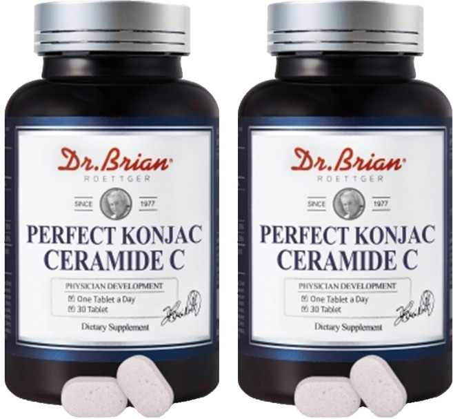 Dr.Brian ROETTGER 蒟蒻神經醯胺C錠, 27g, 2罐