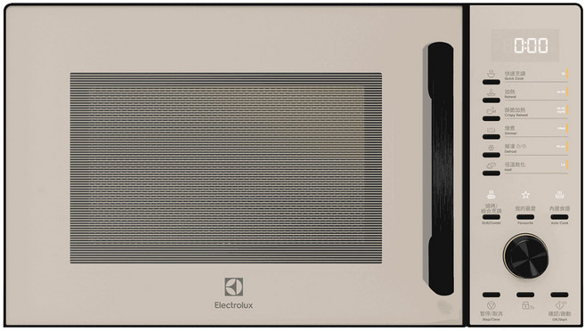 Electrolux 伊萊克斯 極致美味500 獨立式燒烤微波爐 23L, EMG23D22SB