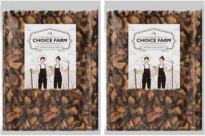 초이스팜 국내산 볶은 돼지 감자차, 500g, 2개