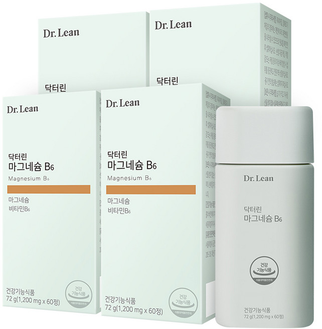닥터린 마그네슘 B6, 60정, 4개