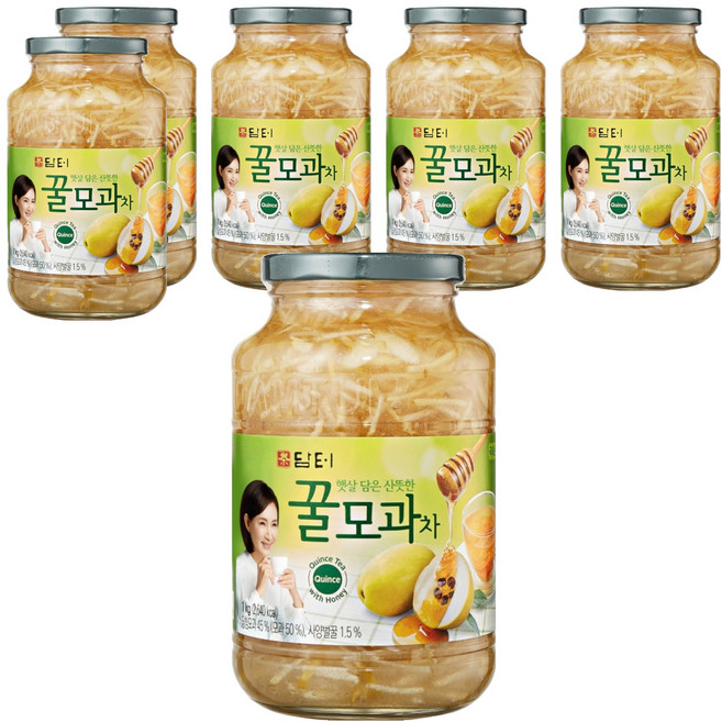 담터 꿀모과차, 1kg, 1개입, 6개