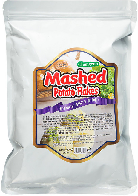 청은 매쉬드 포테이토 플레이크, 600g, 1개