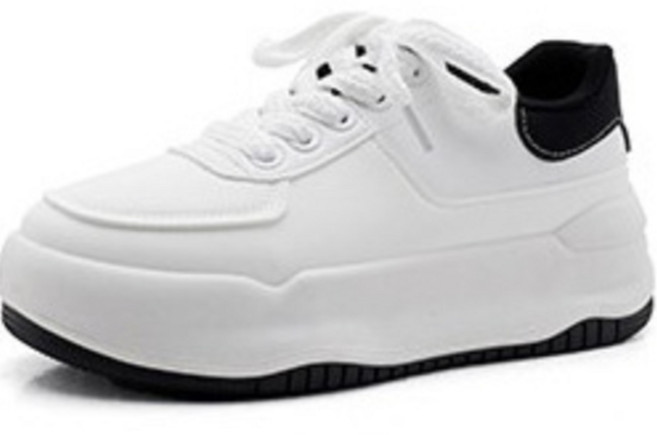 뮤베아 여성용 스코프어스 라운드 투톤 스니커즈 WS1102