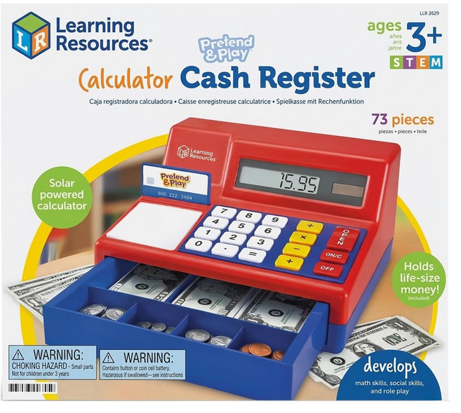 Learning Resources 角色扮演遊戲 LR, 經典收銀機, 1盒