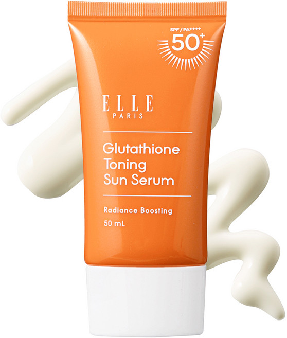 ELLE PARIS 글루타티온 토닝 선세럼 SPF50+ PA++++, 1개, 50ml