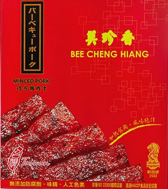 Bee Cheng Hiang 美珍香 真空碎片豬肉乾, 200g, 1個