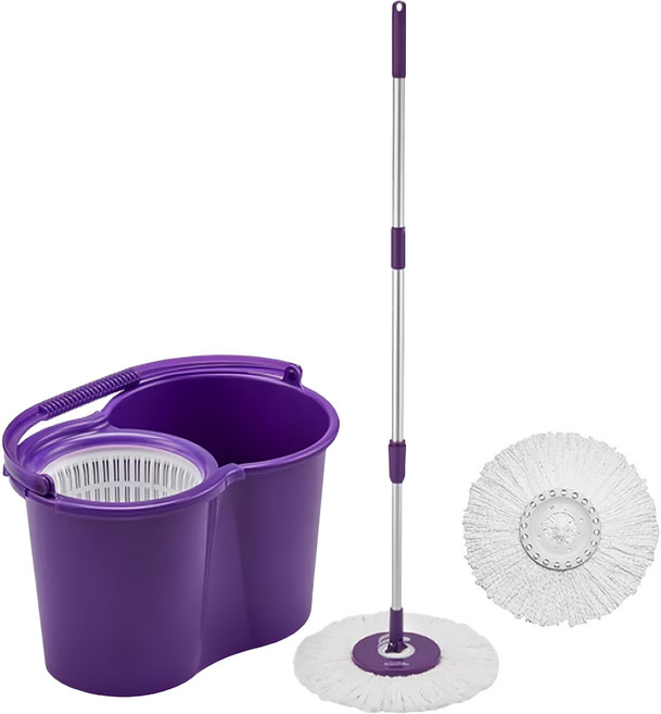 Supamop 好神拖 輕巧手壓旋轉拖 布盤 x 2, 1組