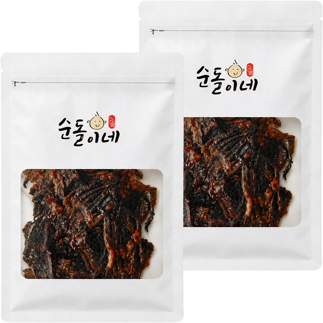 순돌이네 까망 숏다리, 300g, 2개