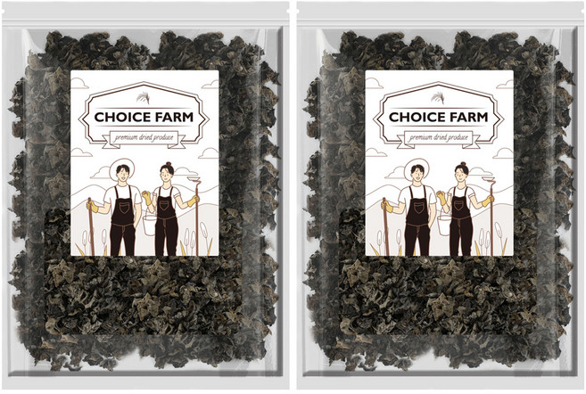 초이스팜 건목이버섯, 1kg, 2개