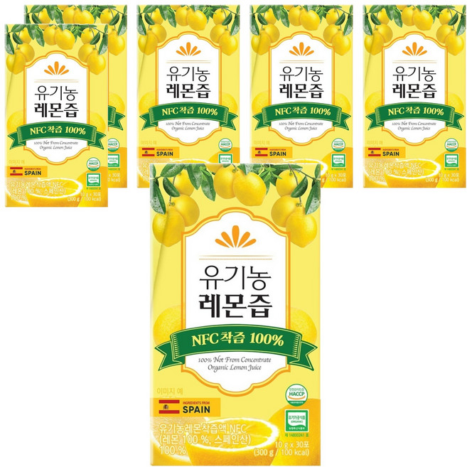 FromBIO NFC鮮榨檸檬汁隨身包 30條入, 6個, 300g