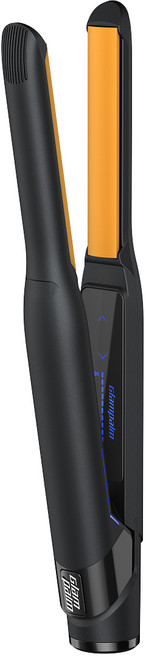 글램팜 남성용 샤이니볼륨 짧은머리 스타일링 고데기 GP106T, 오리지널블랙, GP106-T1.0